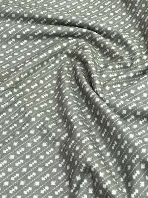 60/60 Cotton Butti Print Greenish Grey/ 