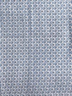 60/60 Cotton Butti Print Grey/ 