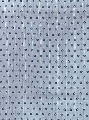 60/60 Cotton Butti Print Grey/ 