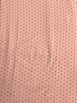 60/60 Cotton Butti Print Peach/ 