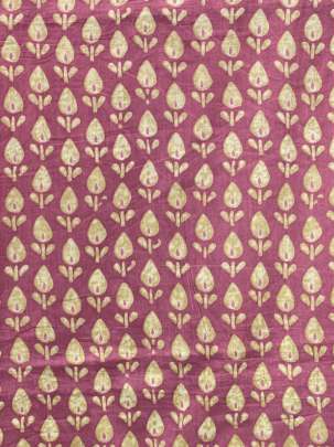 60/60 Cotton Butti Print Peach/ 