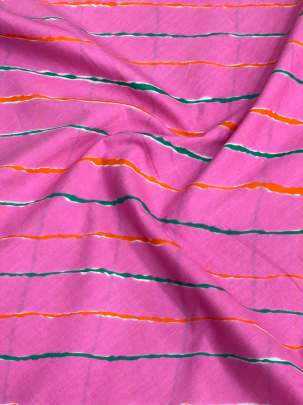 60/60 Cotton Butti Print Pink/ 