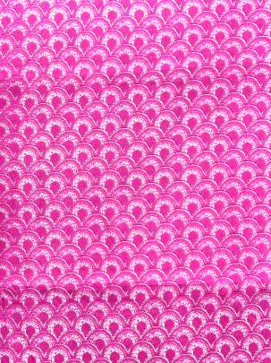 60/60 Cotton Butti Print Pink/ 