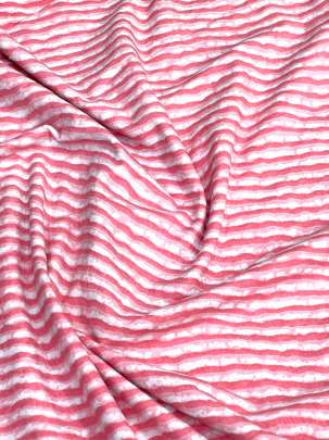 60/60 Cotton Laheria Print Pink/ 