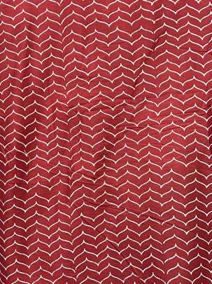 60/60 Cotton Lining Print Maroon/ 