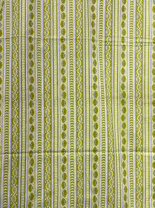 60/60 Cotton Print Green/ 