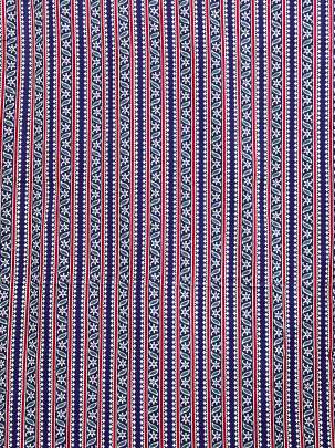 60/60 Cotton Print Royal Blue/ 