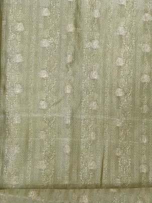 Aari Work With Banarasi Butti/ Pure Banarasi fabrics