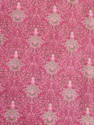 Art Kinkhab Pink/ Pure Banarasi fabrics