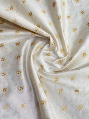 Banarasi Chanderi Silk ( Dyeable )/ Pure Banarasi fabrics