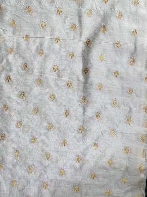 Banarasi Chanderi Silk ( Dyeable )/ Pure Banarasi fabrics