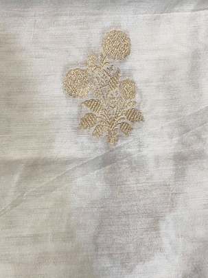 Banarasi Chanderi Silk ( Dyeable )/ Pure Banarasi fabrics