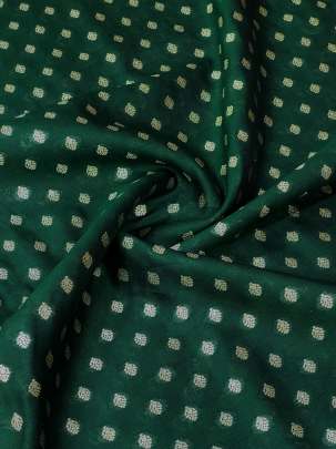 Banarasi Chiniya Silk Green/ 