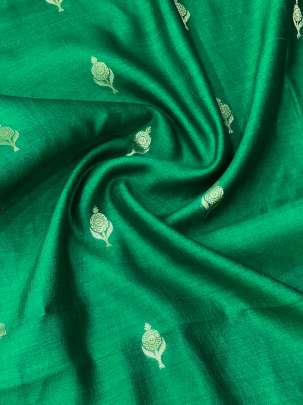 Banarasi Chiniya Silk Green/