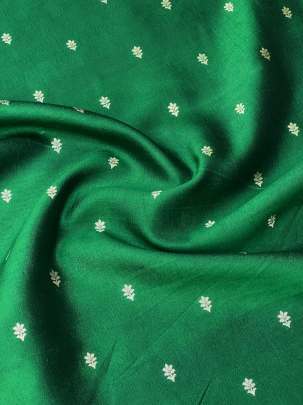 Banarasi Chiniya Silk Green/ 