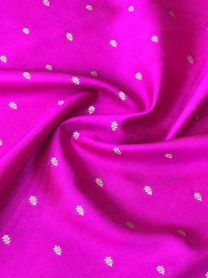 Banarasi Chiniya Silk Hot Pink/ 