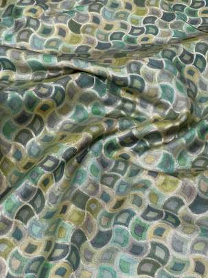 Banarasi Chiniya Silk Light Green/ Pure Banarasi fabrics