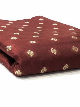 Banarasi Chiniya Silk Light Maroon/