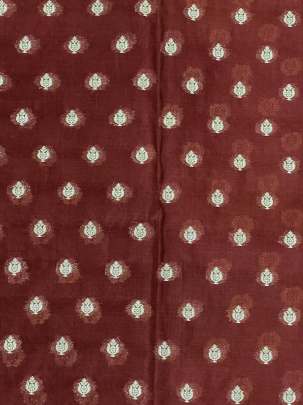 Banarasi Chiniya Silk Light Maroon/ Pure Banarasi fabrics