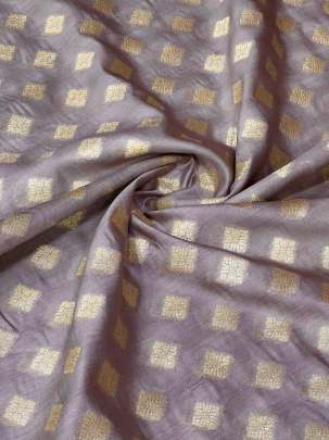 Banarasi Chiniya Silk Light Wine Pure Banarasi fabrics