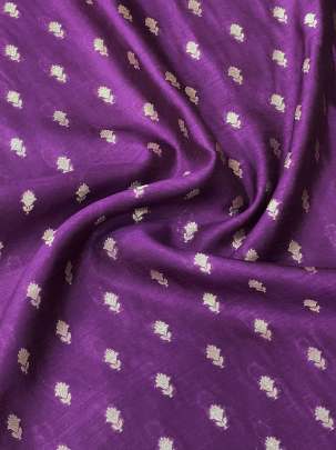 Banarasi Chiniya Silk Magenta/ 