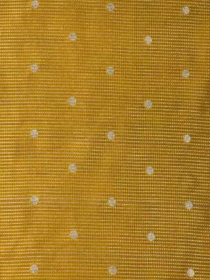 Banarasi Chiniya Silk Mustard Yellow/ Pure Banarasi fabrics