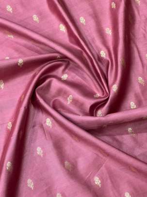 Banarasi Chiniya Silk Pastel Pink/