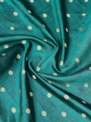 Banarasi Chiniya Silk Rama Green/ 