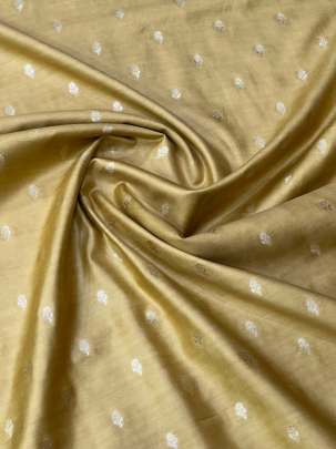 Banarasi Chiniya Silk Yellowish Beige/