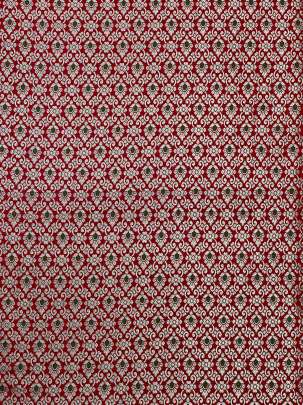 Banarasi KInkhab Red / Pure Banarasi fabrics