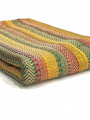 Banarasi Multi-Colour Lining/ 