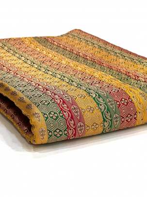 Banarasi Multi-Colour Lining/