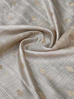 Banarasi Munga Chanderi ( Dyeable )/ Banarasi dyeable fabrics