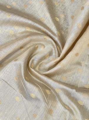 Banarasi Munga Chanderi Silk ( Dyeable )/ 