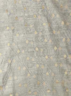 Banarasi Munga Chanderi Silk ( Dyeable )/ Banarasi dyeable fabrics