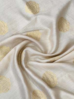 Banarasi Munga Silk ( Dyeable )/ 