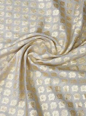 Banarasi Munga Silk ( Dyeable )/ 