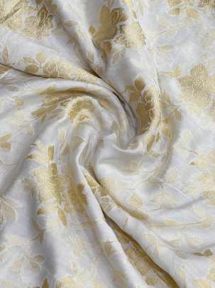 Banarasi Munga Silk ( Dyeable )/ 