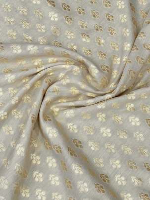 Banarasi Munga Silk ( Dyeable )/ 