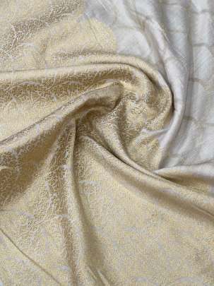 Banarasi Munga Silk With Daman ( Dyeable )/ 