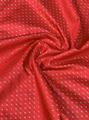 Banarasi Pure Silk Red/ Pure Banarasi fabrics