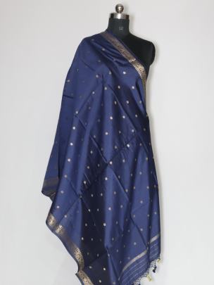 Banarasi silk duppata/