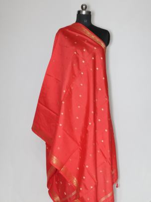 Banarasi silk duppata/ 