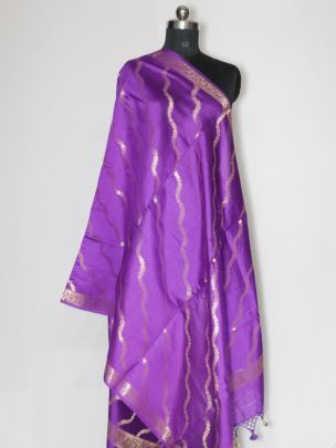 Banarasi silk duppata/