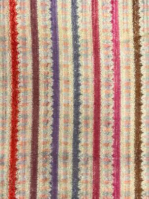 Chiniya Silk Multi-Colour Stripes With Banarasi Work/ Pure Banarasi fabrics