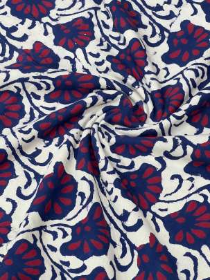 Handblocked dhabu cotton print/ 