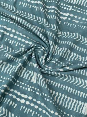 Handblocked dhabu cotton print/  