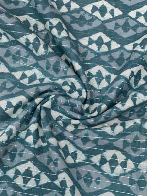 Handblocked dhabu cotton print/  