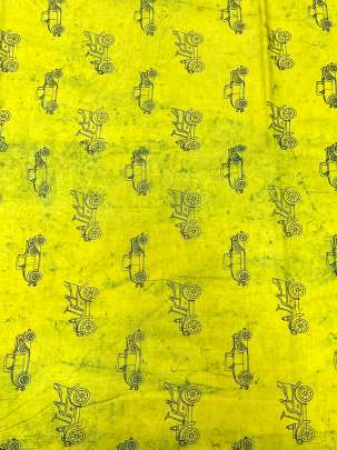 Handblocked dhabu cotton print/  