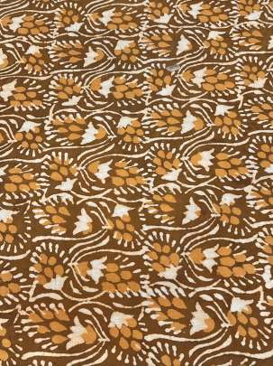 Handblocked dhabu cotton print/  